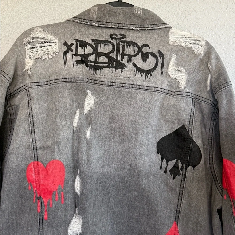 Men’s Rutherford “DEAM” Denim Jacket size XL